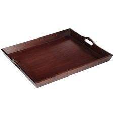 Plateau fait main en bois de qualité exclusive plateau de service au design unique pour table de restaurant plateau de service décoratif - Product Image 2