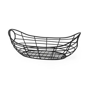 Designer Fruit <b>Basket</b> with Elegant Antique <b>Wire</b> Structure Luxury Metal for Countertop <b>Storage</b> - Product Image 6