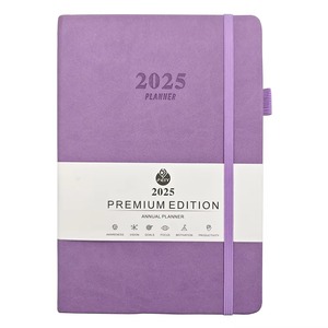 สมุดแพลนเนอร์ปกแข็ง A5พิมพ์ลายตามสั่งปกหนังสมุดบันทึกการตัดเย็บด้วยความร้อน - Product Image 3