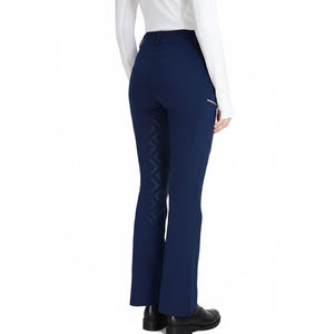 Pantalones de Equitación para Mujer Hechos en Fábrica, Servicio OEM, Pantalones de Equitación Ajustados de Silicona Hechos a Medida para Damas - Product Image 2