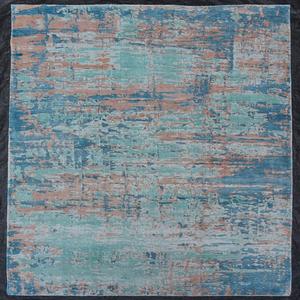 モダンなペルシャ絨毯 カスタム加工 ボヘミアンカーペット 中毛 ターキッシュ 手織り ウール製 洗える プリント柄 ジャカード織り フラット織り - Product Image 1