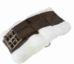 Nouvel arrivage de ceinture de ventre de cheval en cuir de qualité équestre de style vintage avec boucle en acier pour les courses de chevaux et l'équitation - Product Image 5