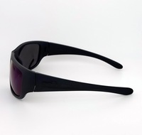 Lunettes de soleil de sport Fishing Wrap unisexes, monture intégrale en PC, verres polarisés TAC, coloris personnalisables Tortoise et Noir MT