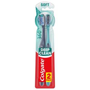 Cepillo de dientes COLGATE para adultos, biodegradable, con cerdas de carbón y nylon, mango de paja, limpiador de lengua, pasta de dientes Colgate - Product Image 3