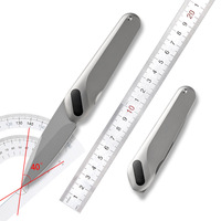 Couteau pliant EDC personnalisé OEM en acier VG10 avec manche en alliage de titane pour le camping en plein air et les projets de vente en gros