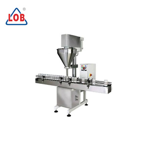 Stainless Steel Powder Bottle Filling Equipment with Auger Dosing for Food, Chemical & Cosmetic Powders - Product Image 2
