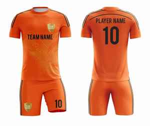 Maillots de football personnalisés 2026 |   Uniformes de football imprimés numériquement OEM |   Tenues d'équipe respirantes et légères à manches courtes - Product Image 4