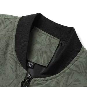 Professional Manufactured <b>Slim</b> <b>Fit</b> Men's Winter Stand Collar Bomber <b>Jacket</b> Casual Outdoor Fashion with Custom Logo and Color - Product Image 2