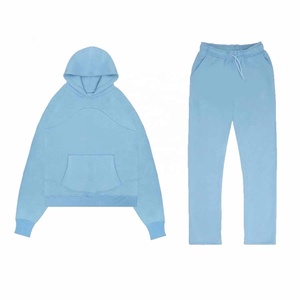 Survêtements de sport Econex en coton 100% de haute qualité, personnalisés, à la mode, avec sweats à capuche et pantalons longs, vente en gros directe usine - Product Image 4