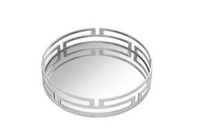 Luxury Round <b>Black</b> Decorative Tabletop <b>Tray</b> High Quality For home Hotel Restaurant Bar kitchenware table decor Hot Selling 2023 - Product Image 5