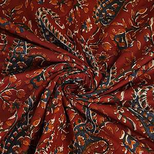 Maroon Paisley Print 240 TC Cotton Double Bed Dohar SHKR1024 - Product Image 5