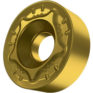 Inserto Indexable ISO RNGH 381200-MRT9226, Profundidad de 12 mm, Recubrimiento MT-CVD Dorado para Herramienta de Torneado, Paquete de 3 - Product Image 2