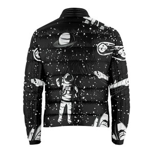 เสื้อแจ็กเก็ตบุนวมหรือเสื้อแจ็คเก็ตบุนวมเสื้อโค้ทของผู้ชายเสื้อโค้ทของผู้ชายทรงบับเบิ้ลซิปรูดได้ตามต้องการ - Product Image 2