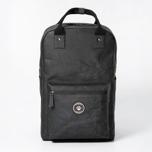 Sac à dos pour ordinateur portable en papier kraft végétalien élégant et minimaliste, fermeture éclair, antivol, imperméable, polyester, 20-35L, étudiants, professionnels - Product Image 2