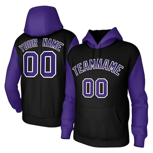 Sweats à capuche personnalisés en polyester sublimé personnalisé vierge thermique-Hommes Jeunes Personnalisez vos propres sweats à capuche cousus Logo du numéro de nom de l'équipe - Product Image 1