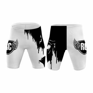 Pantalones cortos de entrenamiento de gimnasia de compresión para mujer con logotipo personalizado 2022, transpirables de secado rápido, talla grande XL, sublimación Reversible - Product Image 5