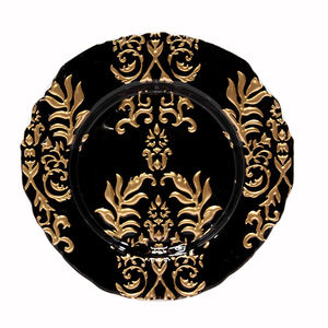 Plato cargador para servir ensalada de comida de forma redondeada con estilo europeo, superventas, utensilios de cocina para el hogar, plato para servir para diseño moderno - Product Image 5