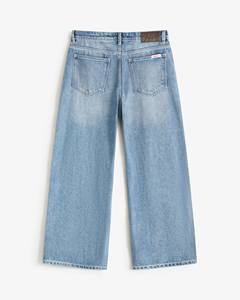 กางเกงยีนส์ทรงขาบาน 3 มิติ สำหรับผู้ชาย สไตล์ลำลองแบบเป็นทางการ ระบายอากาศได้ดี ผ้าฝ้าย ซักแล้ว ทรงปกติ เอวกลาง ผลิตในเวียดนาม เหมาะสำหรับฤดูใบไม้ร่วง - Product Image 2