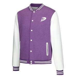 Veste Lettermen personnalisable pour adultes tissu de laine d'hiver à prix réduit avec col à capuche état neuf - Product Image 2