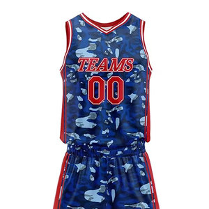 Maillot de basket-ball respirant conçu sur mesure, ensemble d'uniformes en maille à quantité minimale de commande basse pour enfants, costume d'équipe imprimé pour le basket-ball d'été - Product Image 4