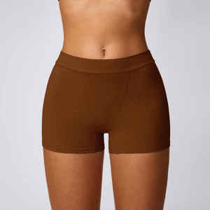 กางเกงโยคะเอวสูงของผู้หญิงผ้าฝ้ายโพลีเอสเตอร์เนื้อนุ่มพร้อมสายรัดเอวกว้างสำหรับวิ่งและออกกำลังกาย - Product Image 3