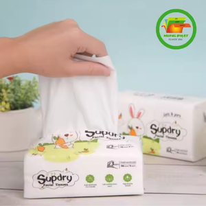 Servilletas de plástico PE ecológicas y duraderas personalizadas, bolsas de fondo cuadrado de grado alimenticio, productos domésticos duraderos de Vietnam - Product Image 4