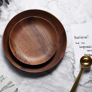 New Advance Bandeja de servicio de madera pura pulida 100% Ecológico Bandejas de almacenamiento de madera natural más vendidas a precios competitivos - Product Image 6