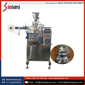 High Speed Fully Automatic Snus Pouch Packing <b>Machine</b> From India Manufacturer - Product Image 2