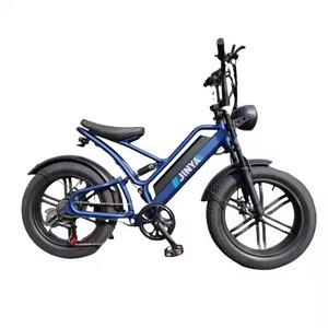 Bicicleta Eléctrica de Montaña de Alta Calidad, 48V 250W, Rápida, 45 km/h, Plegable, Cuadro de Acero, Dos Asientos, Fatbike con Batería de 48V - Product Image 1