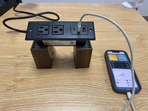 MADE IN VIET NAM Offres Spéciales à charge rapide 20W modèle de PW-A-2012 de multiprise américain encastré avec USB et double type C - Product Image 3