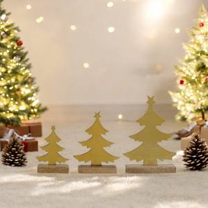 Figuritas de ángeles de madera para decoración navideña hechas a mano para el encanto festivo de las vacaciones y el ambiente cálido - Product Image 4