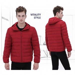 Chaqueta de Plumón para Hombre, con Capucha, Manga Larga, Personalizada, 90% Plumón de Pato, Chaqueta de Invierno, Envío DDP - Product Image 6