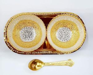 Bol à fruits en laiton élégant bol traditionnel en métal fait à la main pour la cuisine de table à manger et la décoration intérieure - Product Image 6