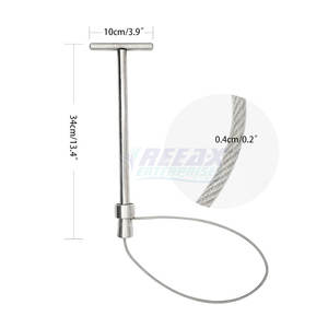 Instrumentos quirúrgicos veterinarios de alta calidad Animal Protect Pig Holder con mango de autocontrol de acero inoxidable - Product Image 2