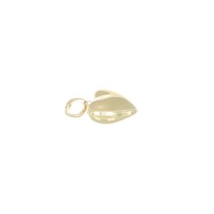 Fino producto italiano Hecho en Italia Estilo Bombardeado Colgante de corazón brillante como una declaración única de amor Tamaño 2 - Product Image 3
