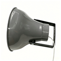 Altavoz Industrial de 50W Resistente al Vandalismo IP65, Sistema de PA Impermeable para Exteriores con Cancelación de Ruido para Túneles Ferroviarios