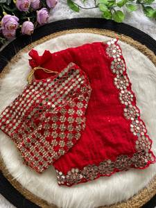 Nouveau Style Bollywood pour femmes Georgette Full Saree Heavy Sequins Nouvelle Collection Saree Avec Vente en ligne Tenues de soirée pour femmes Saare - Product Image 2