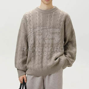 Pull en laine douce pour homme, chaud et confortable, pull en tricot de rue pour homme, pull décontracté doux et chaud - Product Image 4