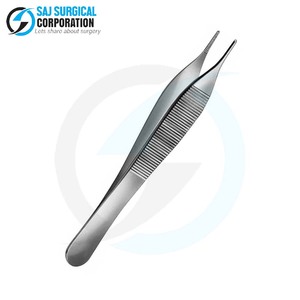 Fórceps de disección Adson de lujo, acero alemán recubierto de titanio para resistencia a la corrosión y durabilidad de primera calidad - Product Image 2