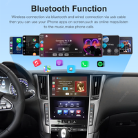 Modul Kotak Pencerminan Layar Wireless Carplay Autoabc untuk Infiniti Q50L QX50 QX60 Patrol Android Auto Kontrol Suara Garansi 1 Tahun