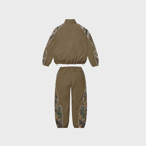 Ropa personalizada de dos piezas con cremallera 100% de nailon y poliéster cortavientos conjunto de talla grande para hombres diseño personalizado y conjunto cortavientos con logotipo - Product Image 3