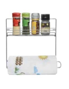 Porta Especias de Alambre Cromado de Alta Calidad, Diseño Ecológico, Ahorra Espacio, Conveniente, Hecho en México, Plástico - Product Image 2