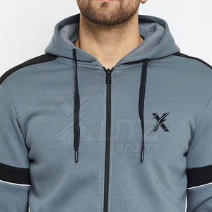 Ensemble de survêtement deux pièces pour homme, respirant, hiver, uni, look élégant pour les journées sportives, décontractées et de voyage - Product Image 5