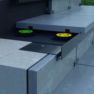Renoplast ®   Profilé de nez de marche en aluminium SW pour sols ventilés - Profil de marche de 200 cm 12 mm, profil de bordure de carrelage - Product Image 4