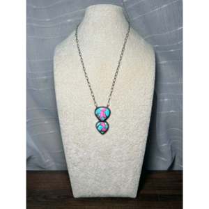Collier en argent sterling et bonbons en coton en forme de cœur Tia Long pour les occasions spéciales - Product Image 3