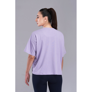 Camiseta de mujer de color morado claro - Product Image 2