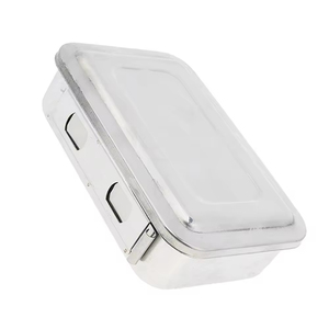 Organizador de instrumentos médicos de hospital profesional Caja de equipo quirúrgico de acero inoxidable - Product Image 2