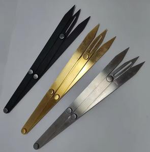 Règle de mesure pour microblading en acier inoxydable, rapport de mesure Fibonacci, rapport d'or, diviseur de sourcils, fabriqué au Pakistan, modèle personnalisé - Product Image 1