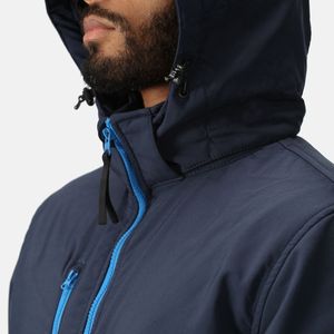 Vente en gros de veste softshell de randonnée de haute qualité, veste imperméable d'embarquement pour la neige, multi-poches, veste d'extérieur avec logo personnalisé - Product Image 5