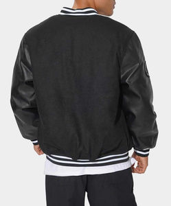 Confortable hiver hommes Letterman veste avant Logo imperméable respirant réversible haute qualité prix - Product Image 2